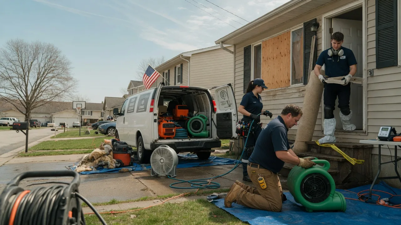 Water Damage Restoration in Shreve, OH near me